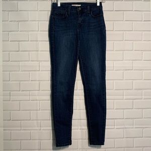 Levi’s 710 Super Skinny Jeans 25 Dark Wash EUC
